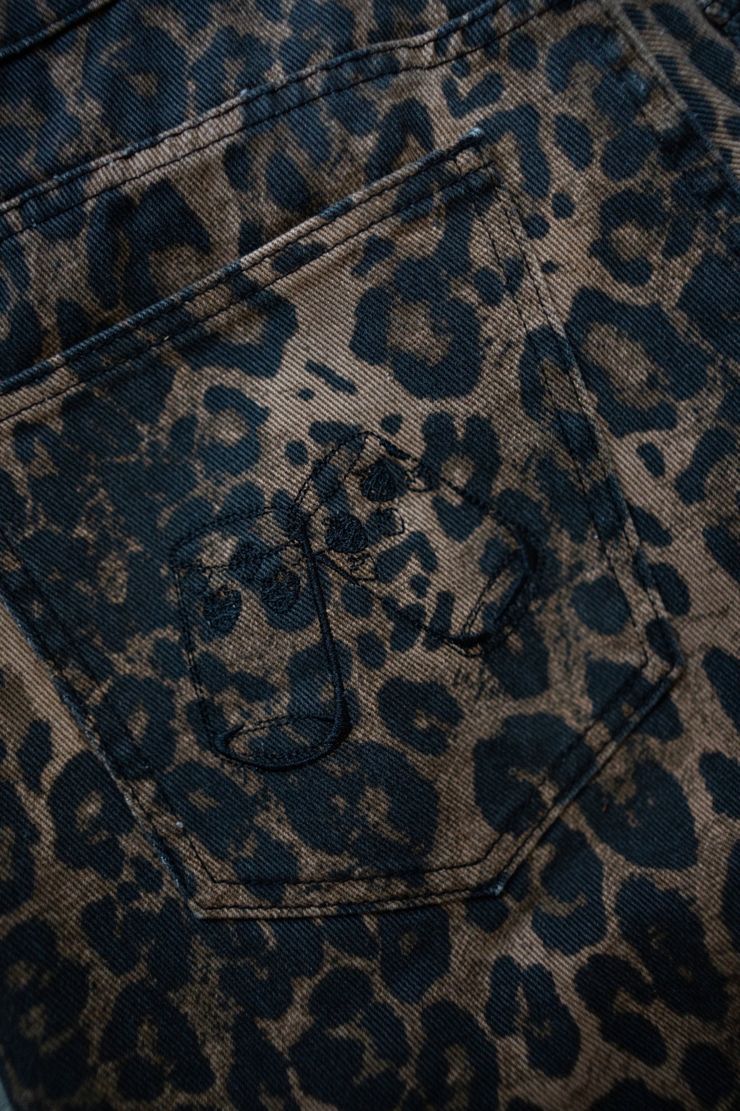 Nana Leopard Jeans